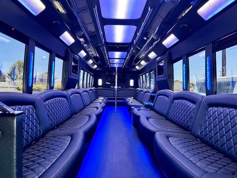 LGNDRY Greek Events will handle booking your VIP Transportation to and from your events including Party Buses, Charter Buses and Limousines!