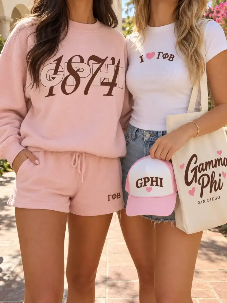 Gamma Phi Beta Apparel Collection