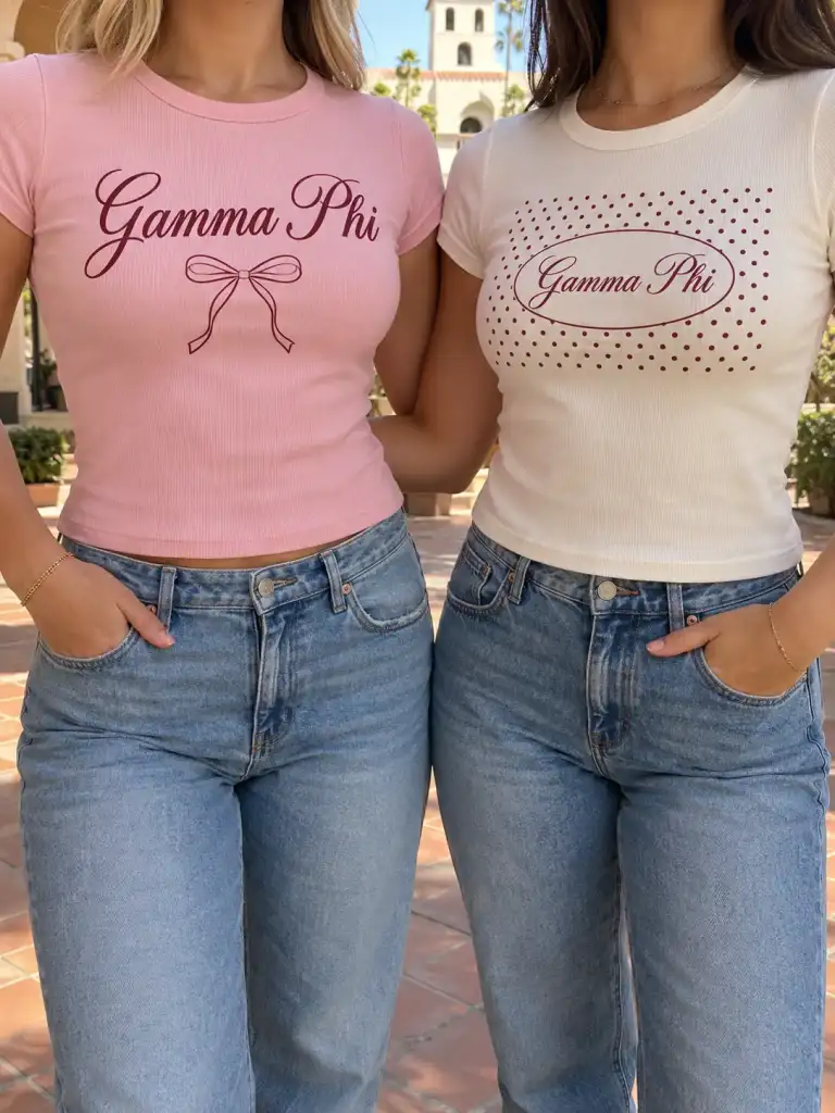 Gamma Phi Beta Baby Tees