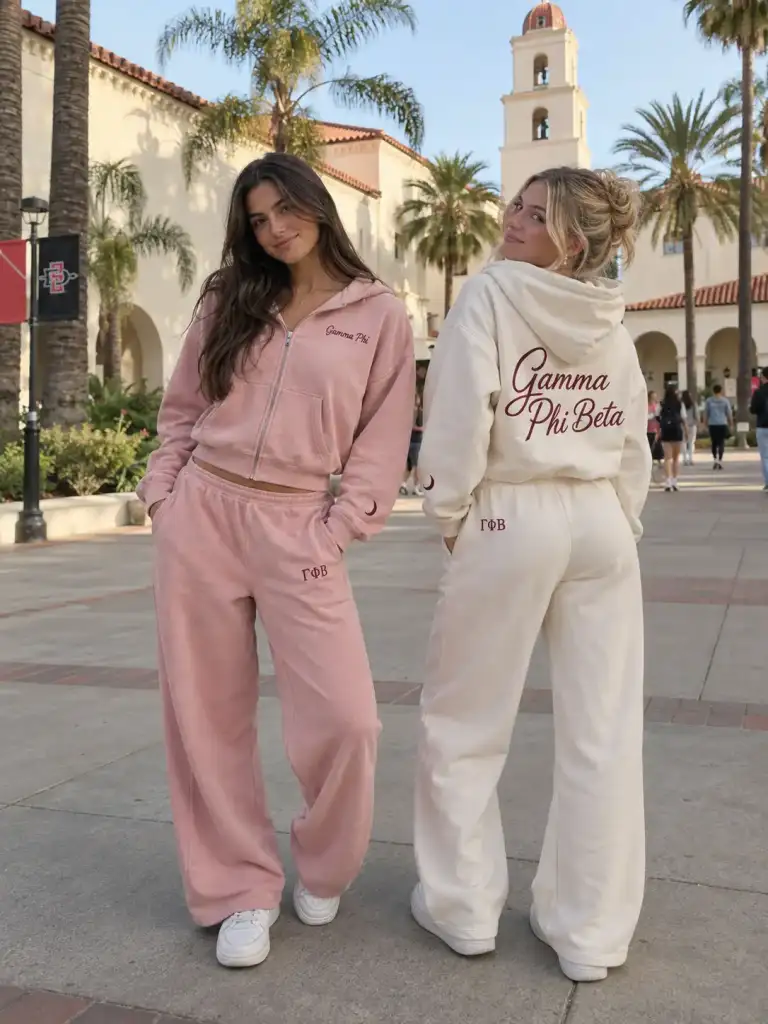 Gamma Phi Beta Hoodie & Sweatpants Sets